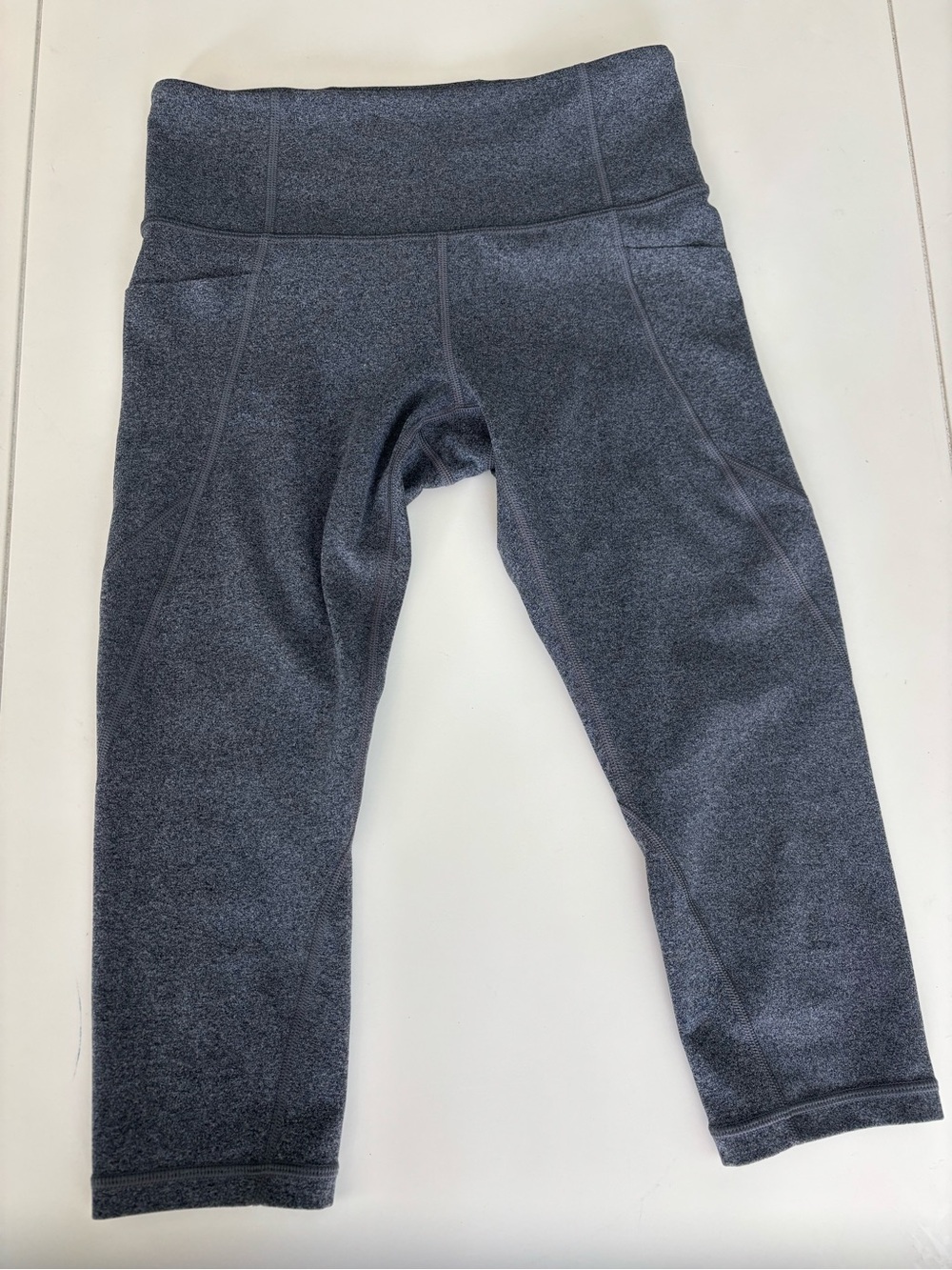 Athleta Athletic Capri Leggings - Charcoal SP